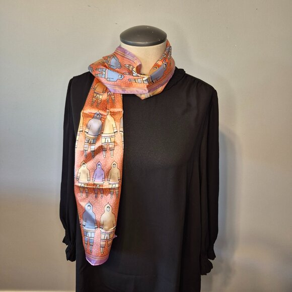 Skemo Multicolor Patterned Scarf - Picture 2 of 7